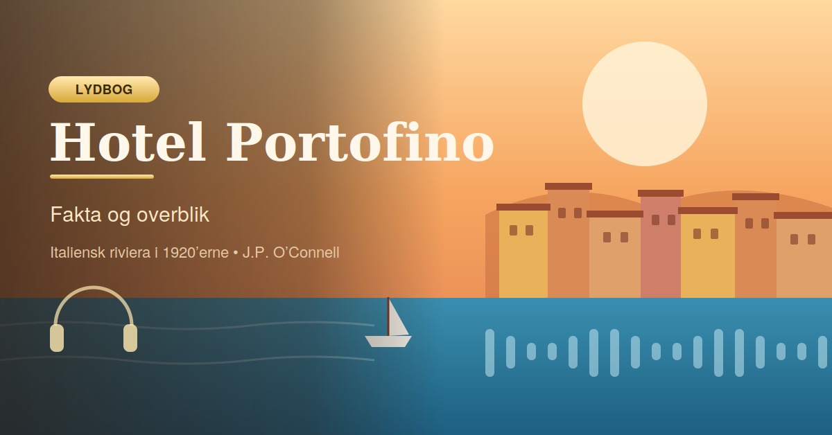 Hotel Portofino som lydbog – fakta og overblik